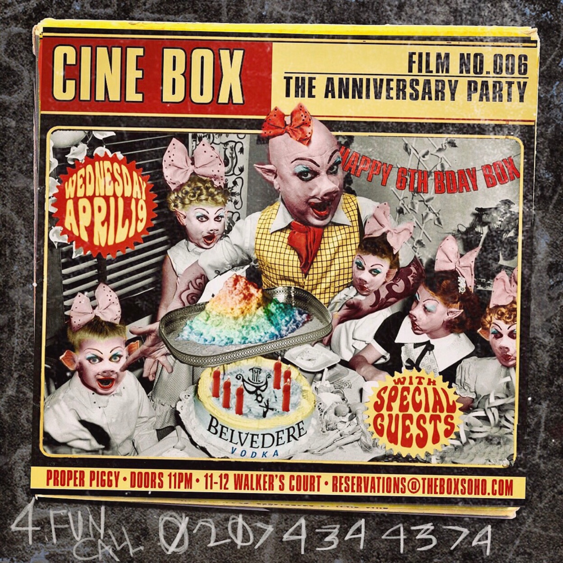 Cine Box anniversary artwork